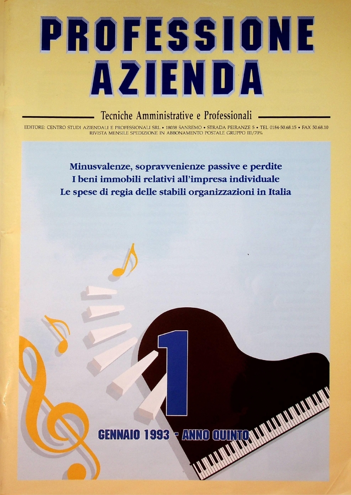 Professione Azienda: Tecniche Amministrative e Professionali